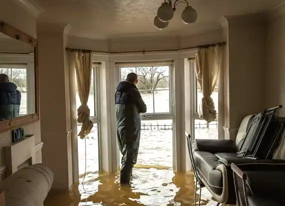 water damage restoration service New Athens
